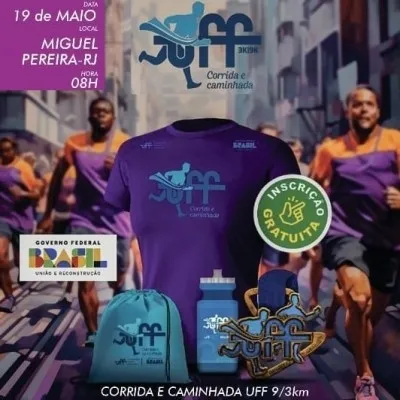 CORRIDA & CAMINHADA UFF - MIGUEL PEREIRA
