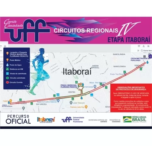 CORRIDA & CAMINHADA UFF - ETAPA ITABORAÍ