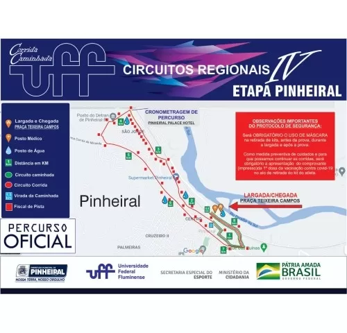 CORRIDA & CAMINHADA UFF - ETAPA PINHEIRAL