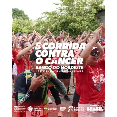 5ª Corrida Contra o Câncer reúne 3.500 atletas em manhã de superação e solidariedade 5ª Corrida Contra o Câncer reúne 3.500 atletas em manhã de superação e solidariedade